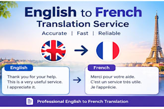 accurately translate english to french,german and tamil