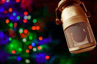 compose and produce an original christmas song