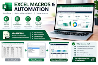 create excel macros and automation in excel file