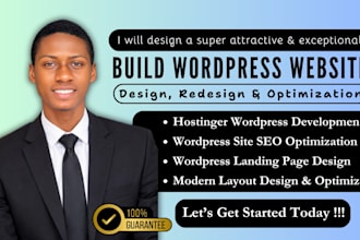 build wordpress website design wordpress migration hostinger wordpress redesign