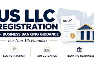 guide you on US llc setup and fintech business account integration