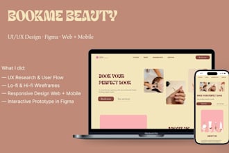 design a modern landing page in figma for your business