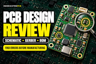 review your pcb hardware manufacturing error, schematic circuit prototype error