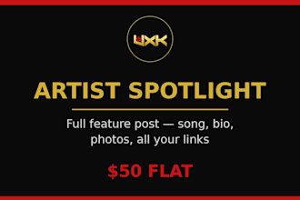 publish a sponsored blog post with your backlink on urbanxklusives
