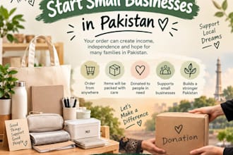 help people start small businesses in pakistan