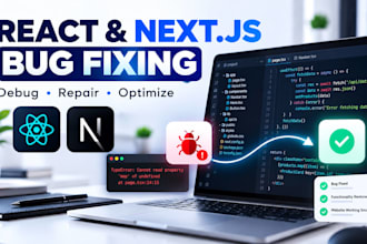 fix react and nextjs website bugs