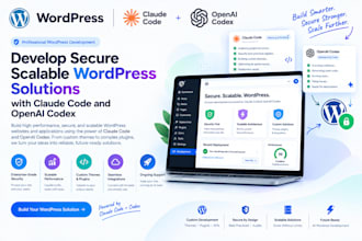 develop secure scalable wordpress solutions with claude code and openai codex