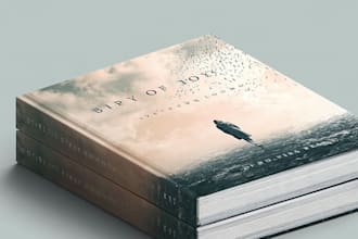 design a professional book cover