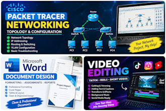 design and configure cisco packet tracer networks