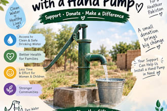 help install a hand water pump in pakistan