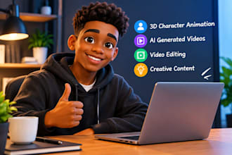 3d ai character image
