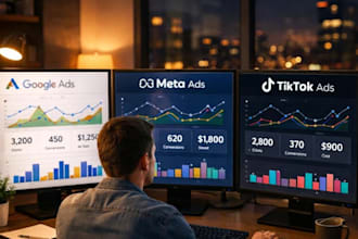 run google ads, meta and tiktok campaigns for app and games user acquisition