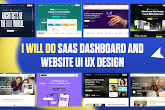 saas dashboard, website, web app, ui ux design in figma