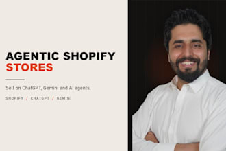 build an agentic shopify store that sells on chatgpt, gemini and ai agents