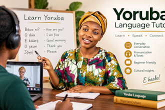 tutor you in yoruba language, pronunciation, and everyday conversation