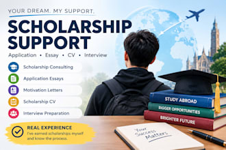 help you secure your dream scholarships and admissions