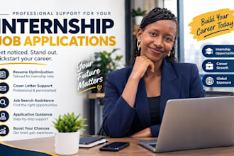 find internships and entry level jobs and apply for you