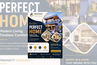 design realtor flyer real estate flyer open house and property flyer