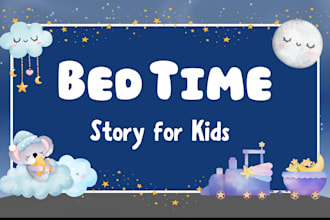 read a bedtime rhyme in a warm, soothing voice for your child