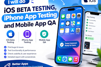 do IOS beta testing, iphone app testing and mobile app QA