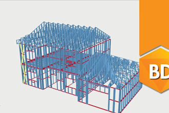 provide light gauge and cold formed steel detailing using vertex bd