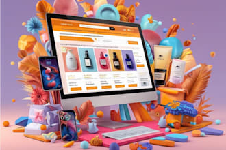 design a dropshipping website with product import automation