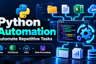 automate repetitive tasks with python