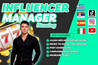 be your igaming influencer manager