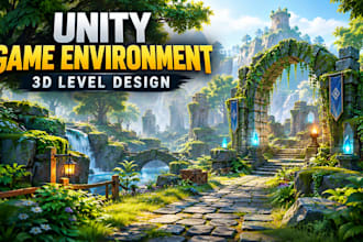 design your unity game environment, unity game levels, unity game, level design