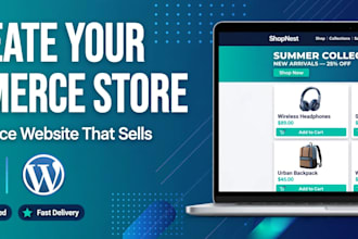 create a woocommerce online store website on wordpress
