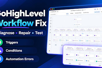 fix broken gohighlevel workflows and ghl automation errors