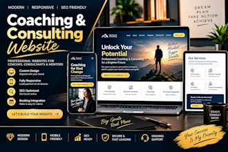 design coaching, consulting and business coach websites