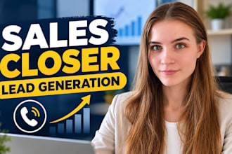 generate qualified leads and provide sales closing support