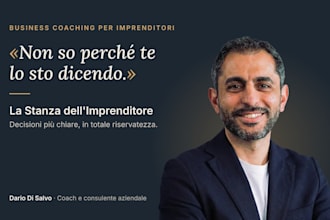 be your business coach for clear and confident decisions
