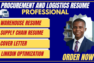 an ats supply chain, logistic, warehouse, procurement resume
