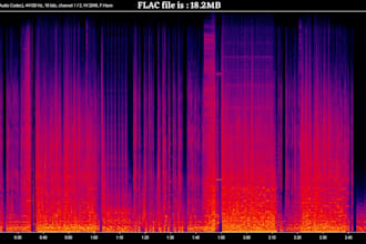 convert wav or flac to high quality aac audio