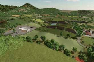 create custom farming simulator fs25 and fs22 maps and farmyards