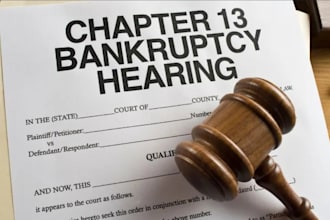 do chapter 13 bankruptcy paperwork and document preparation