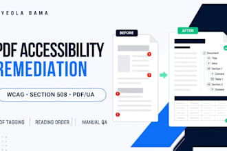 remediate PDF accessibility for wcag and section 508