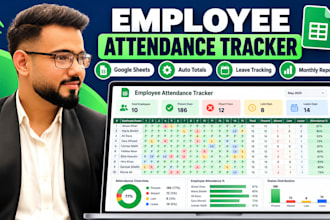 create an employee attendance tracker in google sheets