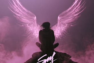 design album cover design, album cover art, music cover art