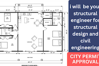 be your structural engineer for structural design and civil engineering