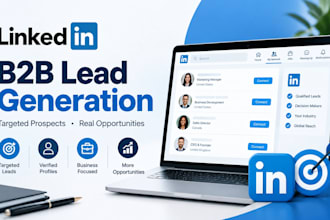 provide linkedin b2b lead generation for targeted prospects