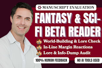 beta read fantasy sci fi and dystopian manuscript