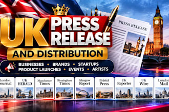 write and distribute UK press release on UK news site press release distribution