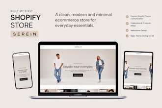 design a modern shopify store UI UX in figma
