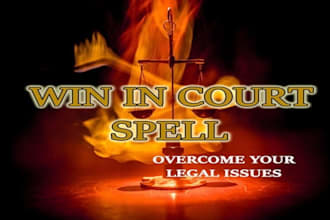 cast powerful court case spell win court case justice spell