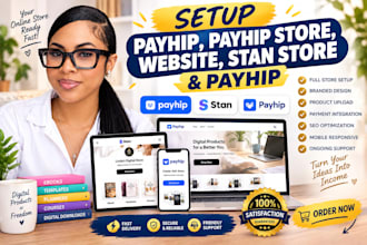 setup payhip, payhip store, payhip website, stan store, payhip