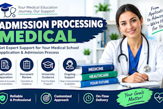 be your expert medical school admission consultant