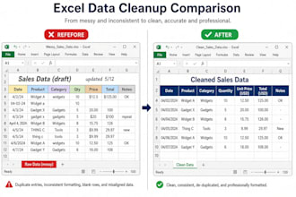 convert PDF tables into clean, editable excel spreadsheets